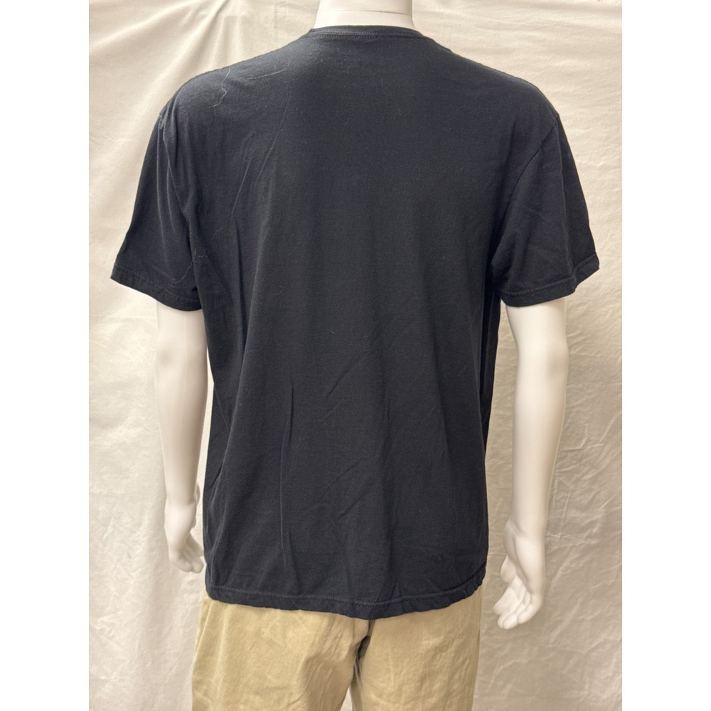Mens‎ Black Texas Graphic T-Shirt Size XL Short Sleeve Cotton Round Neck Casual - Picture 2 of 7